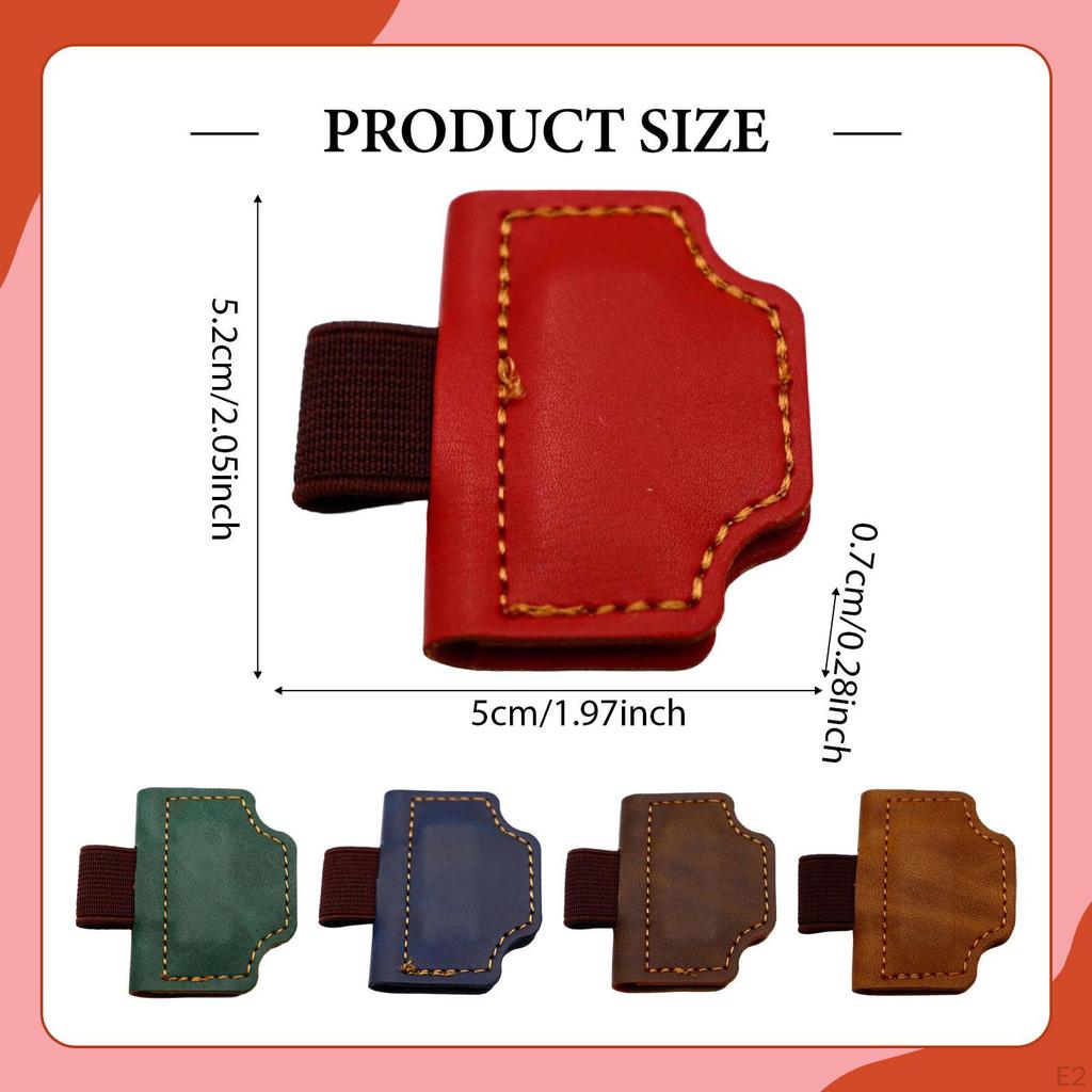 Bookmark with Pen Holder Accessory PU Clip Book Journaling Writing Resistant Suitable for Friends