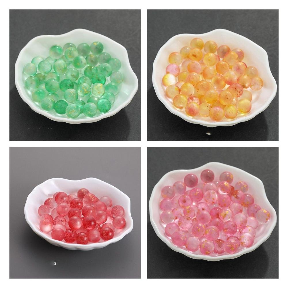 Aquarium Toys Home Decor Luminous Glass Ball Glass Marbles DIY Handmade Materials Pinball Machine