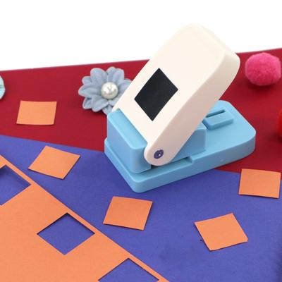 Postage Rectangle Stamp Punch Lever Action Craft Punch For Paper Crafting Scrapbooking Various Materials Punching Tool Embosser