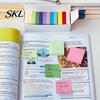 Removable Stick Notes 11 Pcs Notes, 1.5x1.5in Vibrant Colors Self-Stick Pads, 100 Bright Color Flags Sheets/Pad Memo Pads for Study Daily Organization