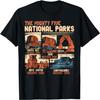Vintage Utah Mighty Five 5 National Parks Hiking Camping T-Shirt