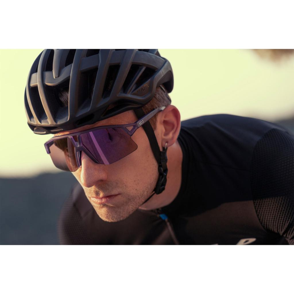 Sunglasses HYPE VIOLET GLASS MATT PINK MIRROR Free [Koo]