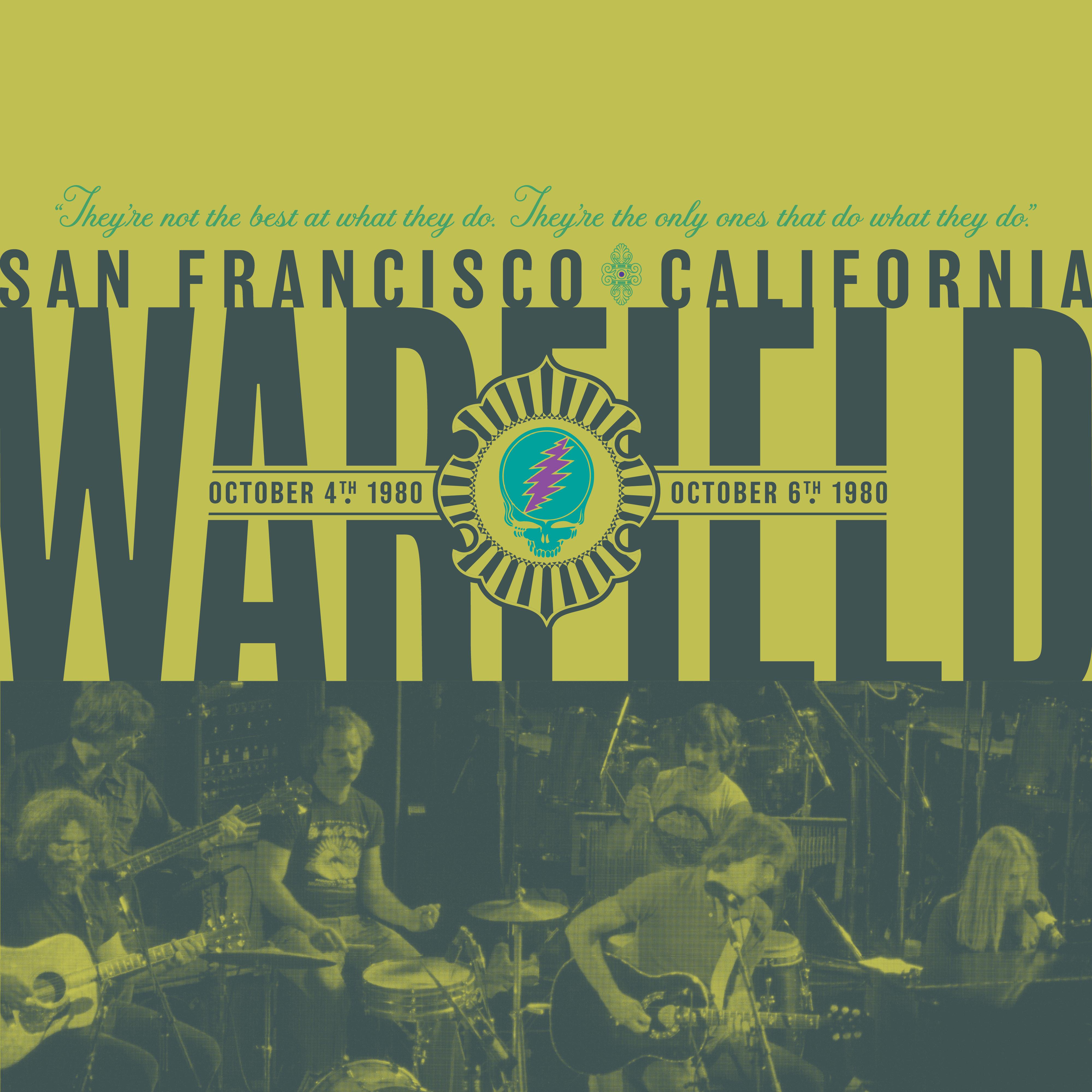 CD GRATEFUL DEAD  Warfield San Francisco CA Oct 4  0349781103 Rhino 2025 Non Japan Rock