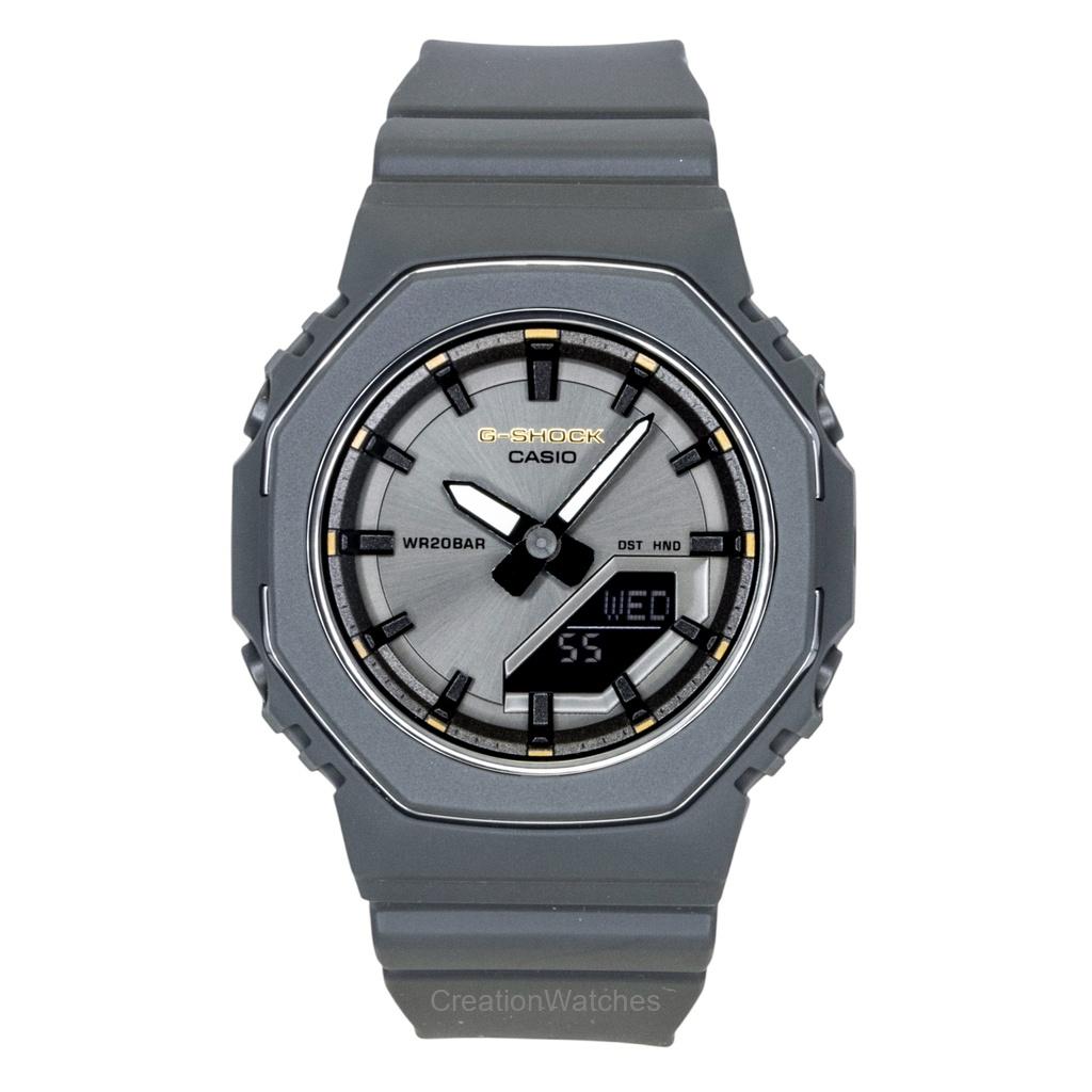 Casio G-Shock Analog Digital Bio-Based Resin Strap Grey Dial Quartz GMA-P2126W-8A 200M Women s Watch серый