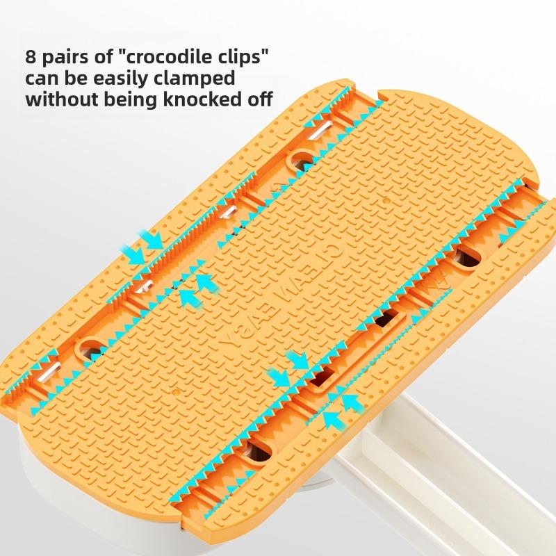 Drehbarer Waschlappen-Mopp, Tuchhalter-Badezimmerwand-Reinigungstablett, Kein Händewaschen erforderlich, Automatischer Bodenmopp, Feuchttücher