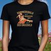 T-Shirt Women Saying Funny The Nordic God Motif Cotton Size S To 3XLWill Open In a New Window or Tab