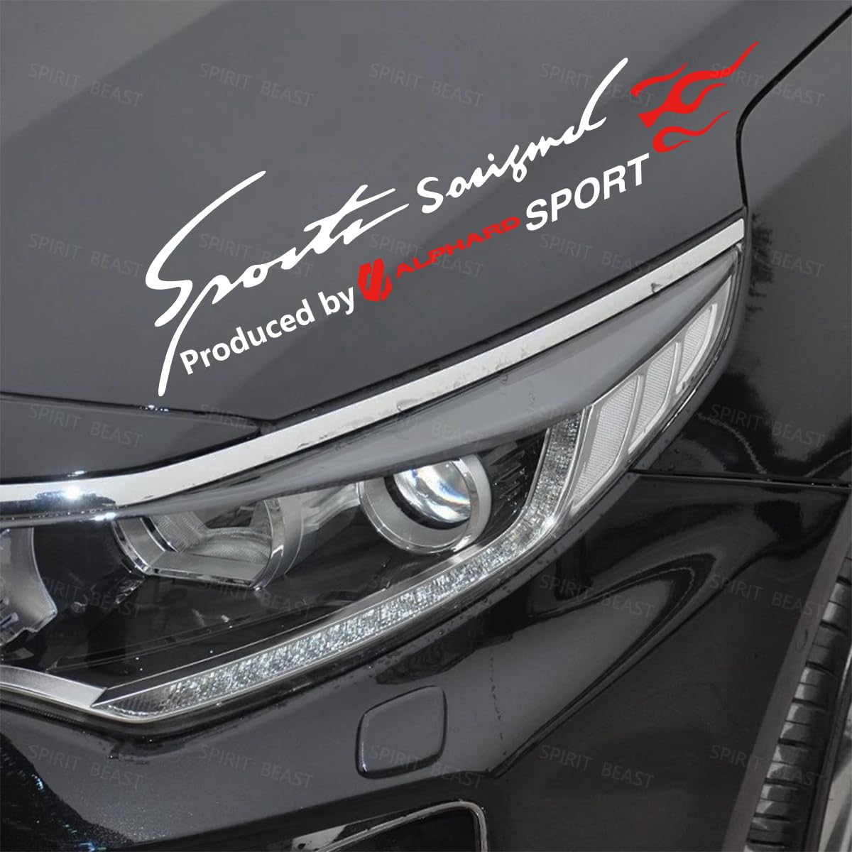 ALPHARD Sticker Decal for New Alphard Waterproof Car Logo Alphard Alphard