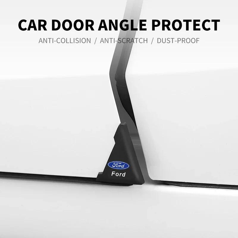 New 2026 Car Sticker For Ford 2Pcs Car Door Guard Edge Corner Protector For Ford Focus 2 MK2 3 4 MK3 MK4 ST Mondeo Festiva Fusio