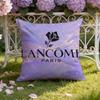 Brand L-LancomeS Cushion Cover Home & Car Dual-Scene Pillow Cover: Reversible for Premium Comfort
