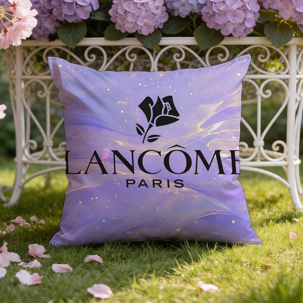 Brand L-LancomeS Cushion Cover Home & Car Dual-Scene Pillow Cover: Reversible for Premium Comfort