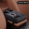 HOMEFISH Car Armrest Heightening Pad Storage Box Tissue Box Cup Holder Luxury Console Pad Multifunctional Interior Organizer