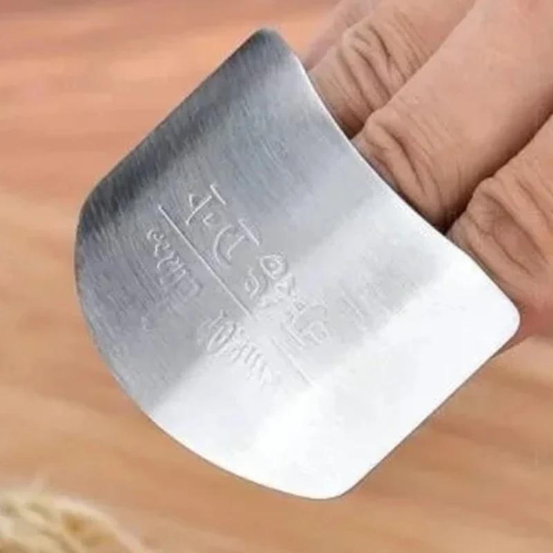 

Портативная защита для пальцев из нержавеющей стали, защита рук от порезов, бытовые кухонные принадлежности, защита рук при резке продуктов A