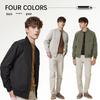 Hodo Men's Structured Baseball Collar Casual Jacket