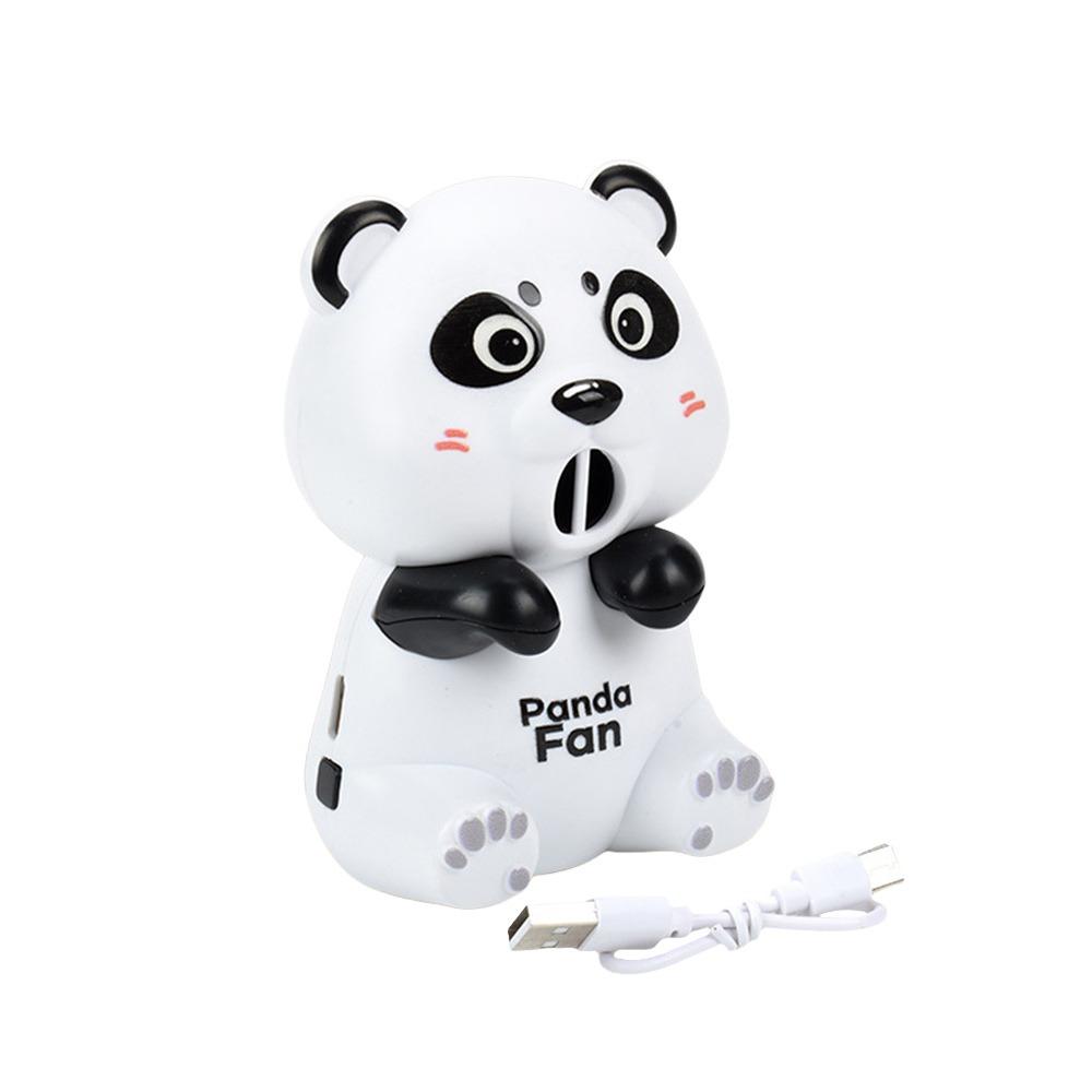 

New Animal Shaped Summer Hanging Cup Hair Dryer Rechargeable Adjustable Automatic Water Blower Three Wind Speeds Mini Fans