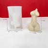 DIY Manual Abstract Body Half Woman Silicone Mold Candle Plaster Soap Aromatherapy Mold Art Decoration Candle Making Supplies