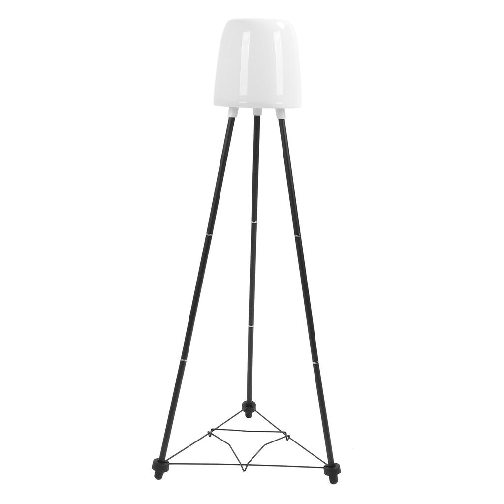 Metal Solar Floor Lamp Solar Powered Plant Stand Easy Assembly IP54 Waterproof Outdoor Floor Lamp for Garden Patio Yard