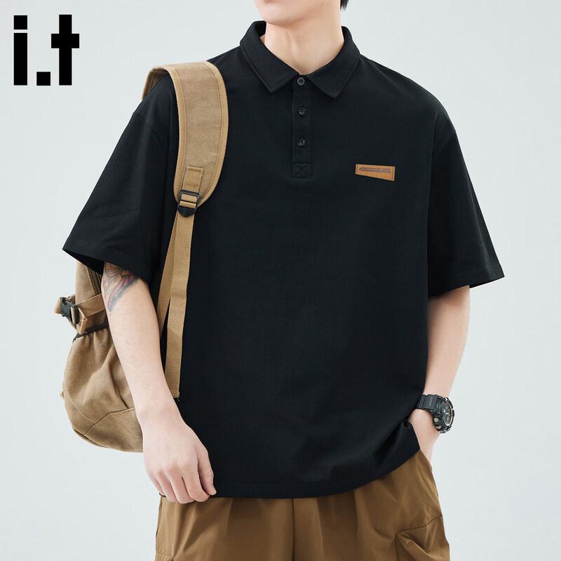 :CHOCOOLATEit Men's Basic Short Sleeve Polo Shirt