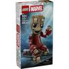 LEGO Marvel Guardians of the Galaxy Groot Jumpsuit Toy Building Blocks for Kids Ages 10-12