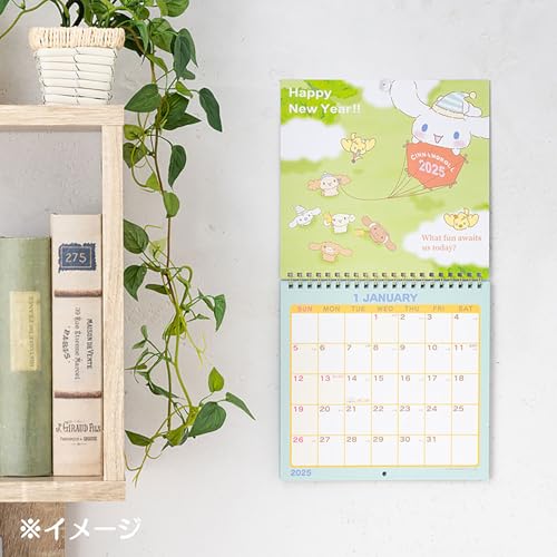 Sanrio Wall Calendar M 2025 Cinnamoroll Wall Hanging 452548