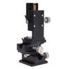 Manual Trimming Platform Adjustable Gear Guide High Accuracy Lifting Stage 40x60mm