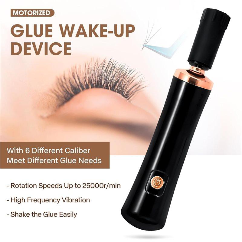 Fresh Nail Lacquer Shaker,Electric Glue Shaker For Eyelash Extensions Time Saving Device