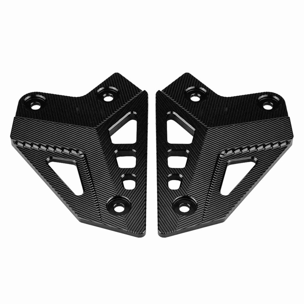 Motorcycle Footrest Foot Peg Protector Heel Protective Cover Guard for  900 2017 Black