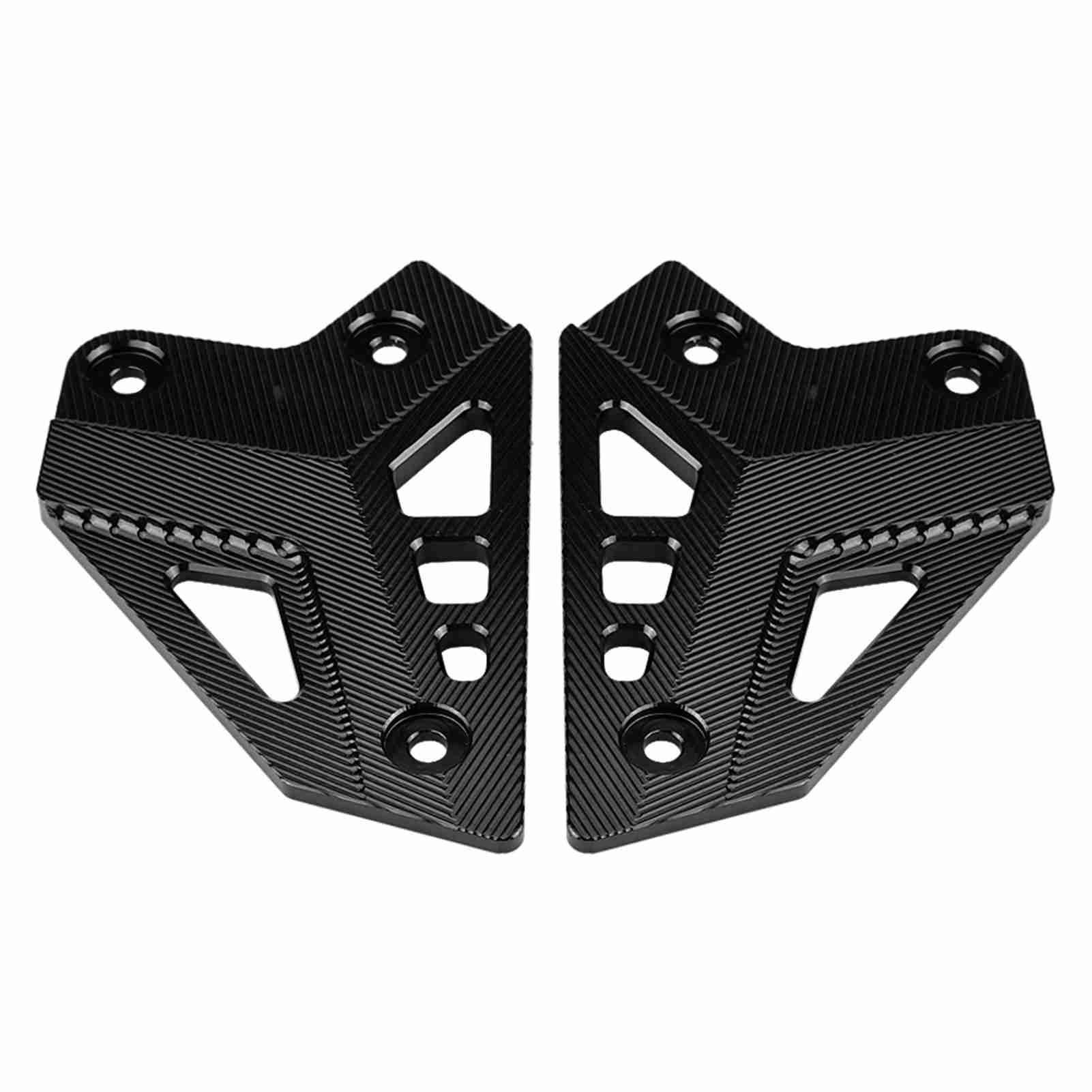 

Motorcycle Footrest Foot Peg Protector Heel Protective Cover Guard for 900 2017 Black