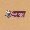 Vans Solid Color Chest Logo Crew Neck Short Sleeve T-Shirt Women Tops Brown VN0008YRYUU