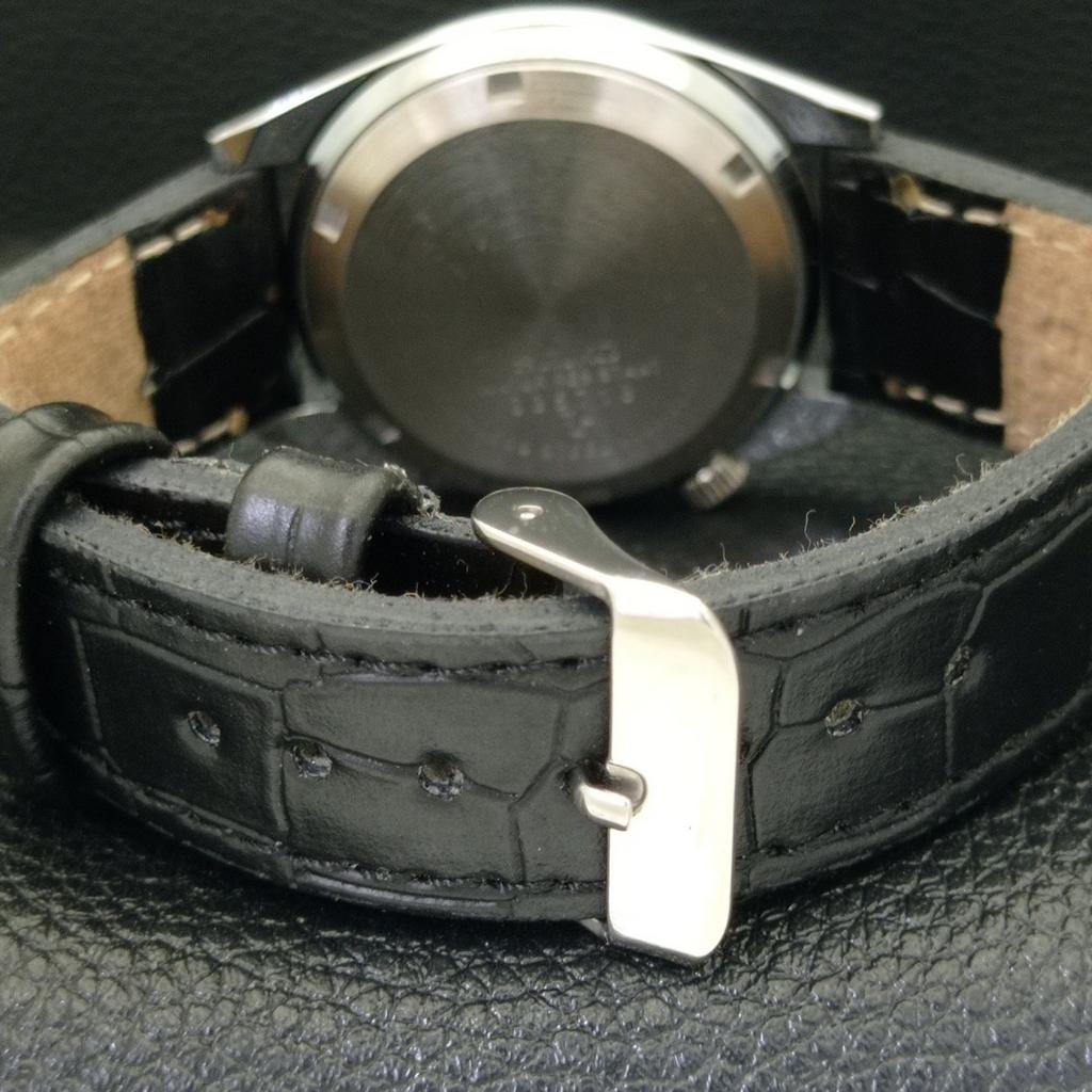 REFURBISHED AUTOMATIC SEIKO 5 MENS WATCH JAPAN MADE GREEN DIAL CUSTOM a440125-2 QV90-a440125