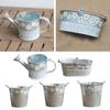 Basket Bucket Planters Pot, Storage Bucket, Rust Protection Basket Metal Pot