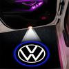 2Pcs Car Door Welcome Light HD LED Projector Welcome Light For Volkswagen Scirocco POLO Tiguan Passat B5 B6 B7 Golf EOS Jetta MK6 Octavia