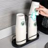 Coffee Station Organizer Paper Cup Holder Coffee Condiment Tea Bags Storage Rack for  Kitchen Home Office