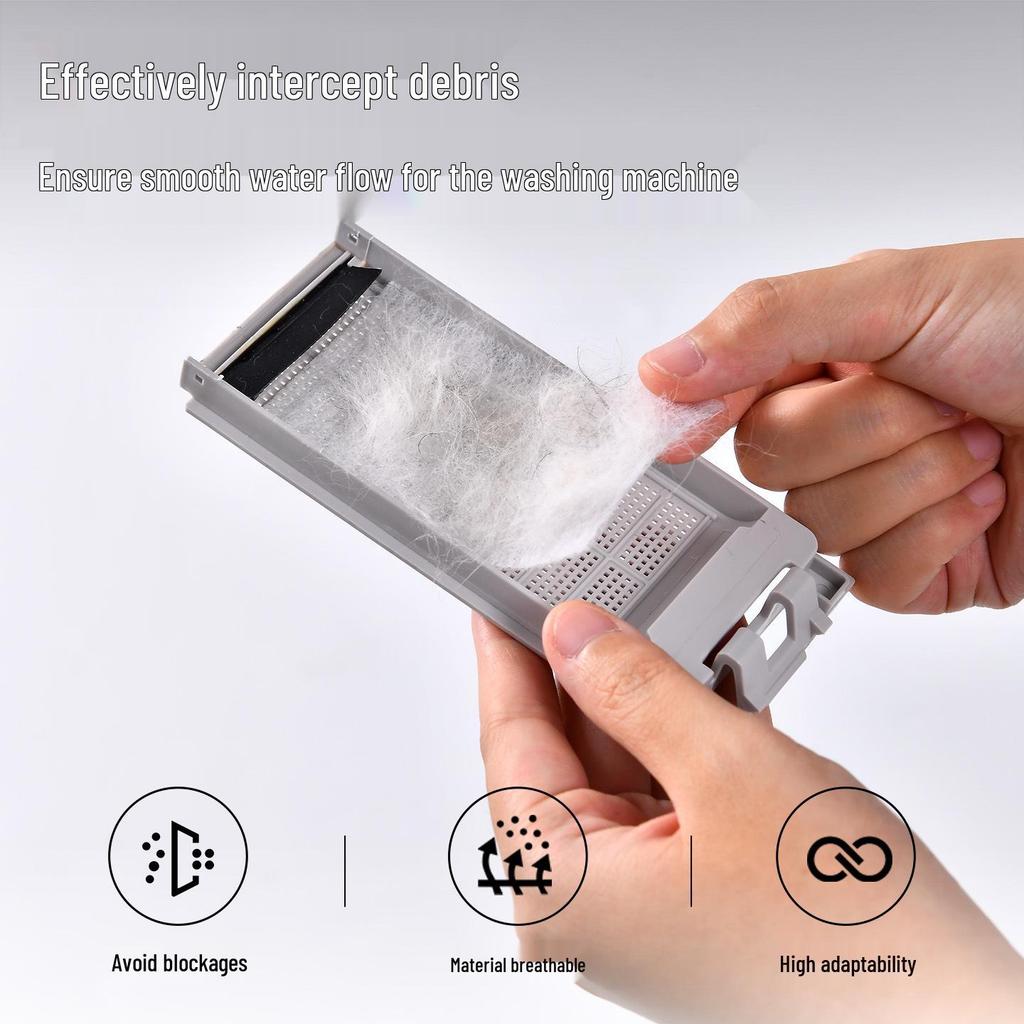 Universal Thickened Filter Screen & Sponge Cloth for Haier Washing Machines