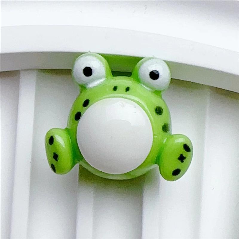 

7Pcs Lonely Frog Noctilucent Car Accessories Cartoon Car Center Console Decoration OfficeDesk Computer Screen DecorationDollGift