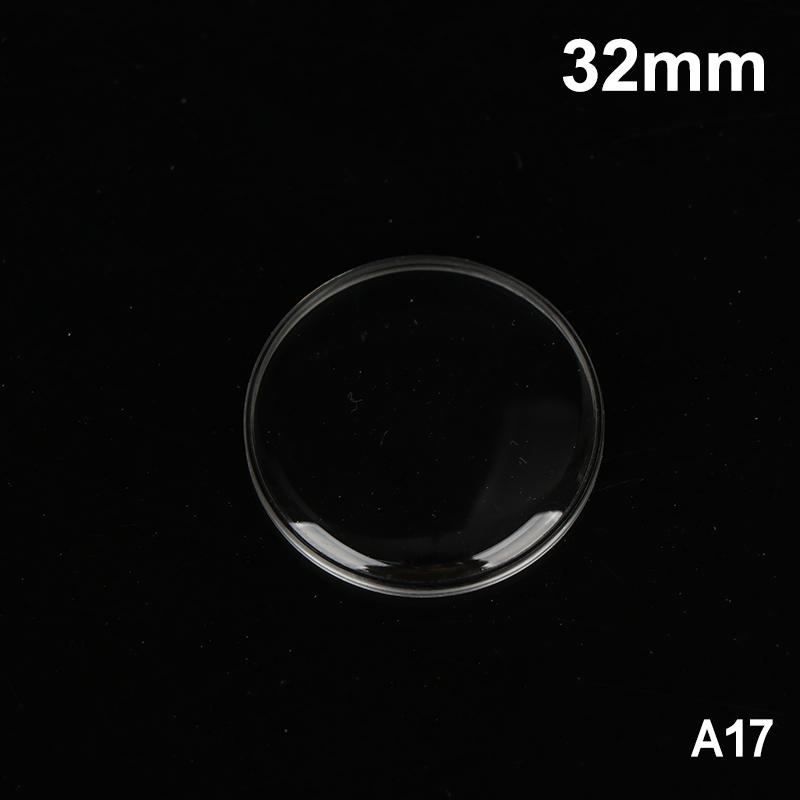 28Mm- 32.2Mm Watch Accessories Mirror Organic Glue Cover Glass Lens Vintage Pot Cover Acrylic Plastic Protective Film Cover