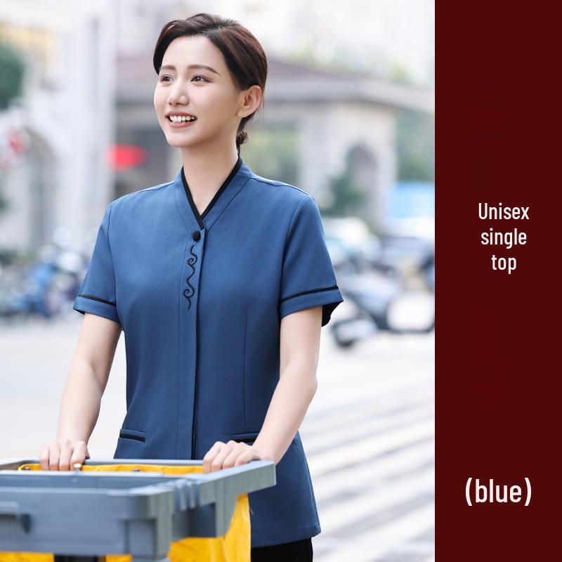 Hotel Housekeeping Short Sleeve Cleaning Uniform