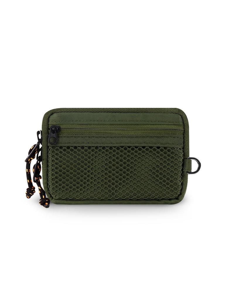 Egarden Traveler Wallet Daily Nylon Card Coin Purse - Khaki