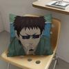 1pc Hasegawa Taizo Anime Cartoon Characters Pillow Case Fashion Square Pillowcase Bedroom Sofa Room Ins Decoration Leisure