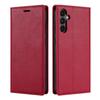 For Samsung Galaxy S24 FE Wallet Case Magnetic Closure PU Leather Phone Cover