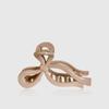 Soft Silicone Bow Hair Clip for Woman Simplicity Elegant Shark Clip Girl Ponytail Clip Hair Clamp