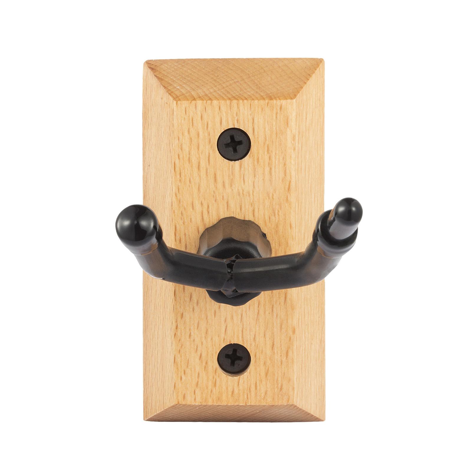 

Muspor Violin Wall Mount Hanger with Bow Hook (Wooden Base), 1 Pack Perfect for Displaying and Storing Violins