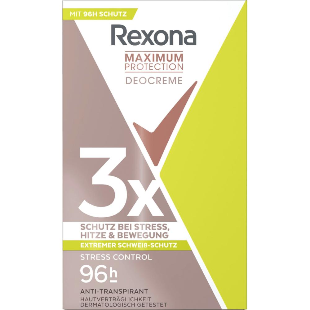 Rexona Deo Cream Maximum Protection Stress Control 45ml