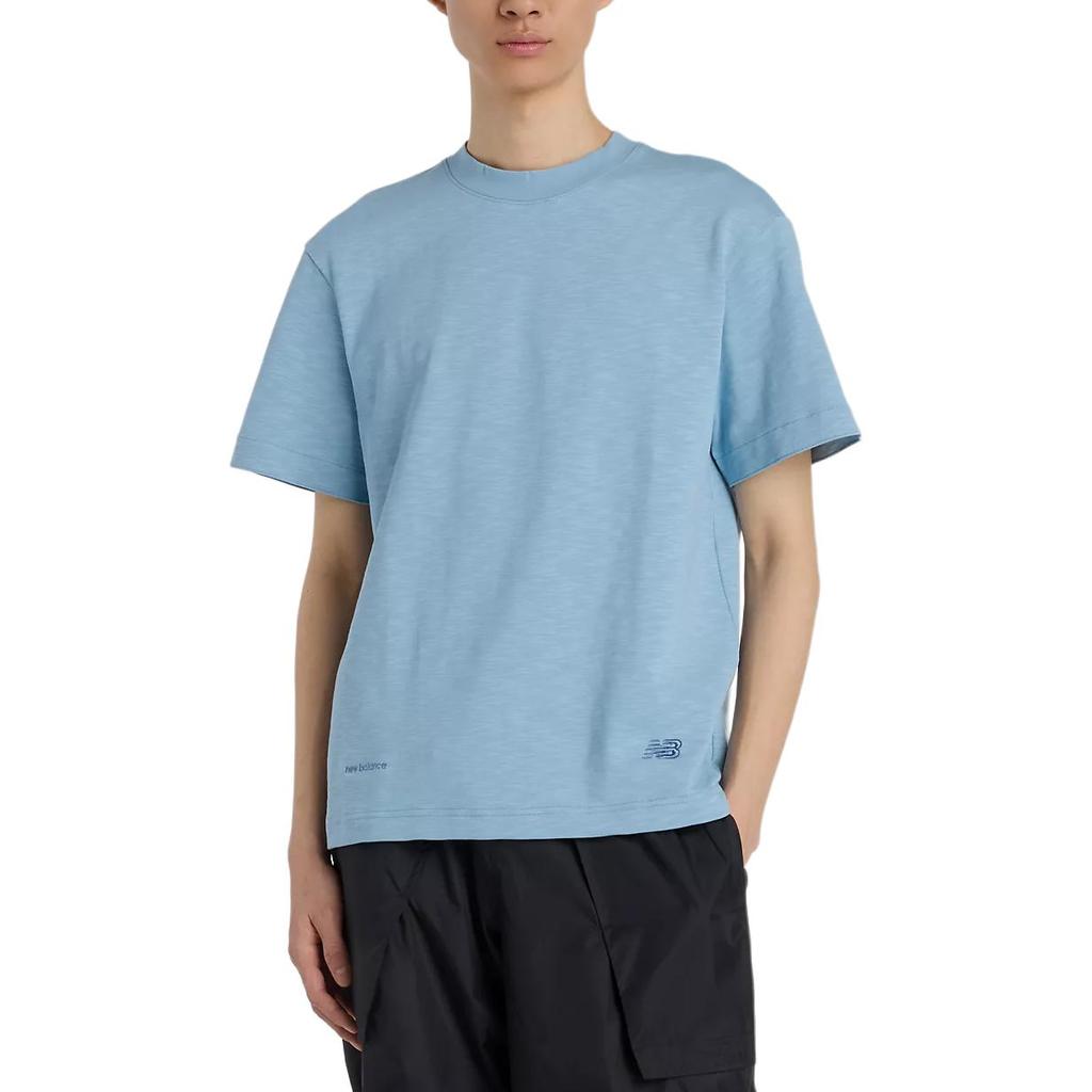 New Balance NB Grey T Shirt Men's AMT53630-SIT