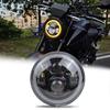 7-inch LED Angel Eye Headlight Assembly for JEEP Wrangler & Hummer - Super Bright Modified Motorcycle Headlight