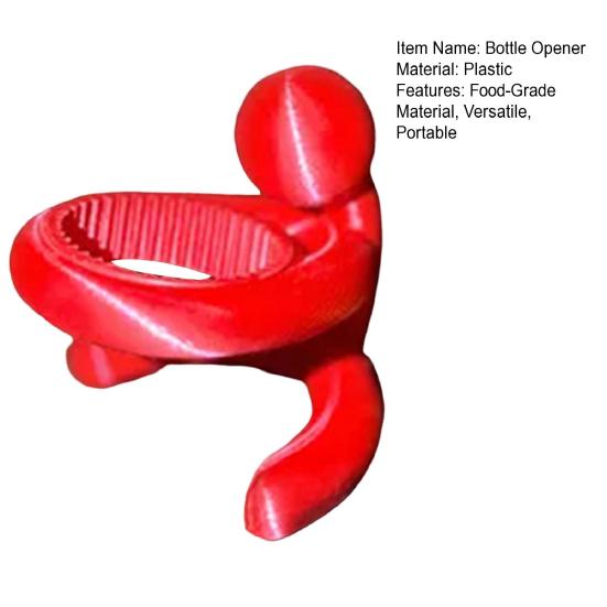 Roztomilý otvírák na láhve Bez námahy odstraňování víček Jedinečná stolní ozdoba Ergonomický design Nástroj na páčení víček lahví