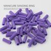 60 Pcs/Box 3Mm Mini Sanding Bands Stainless Steel Nail Drill Bits Mandrel Electric Manicure Accessories Tool