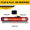 Third 3Rd Brake Cargo Light Red For Chevy GMC CK1500 Silverado Sierra 88-98 EOA