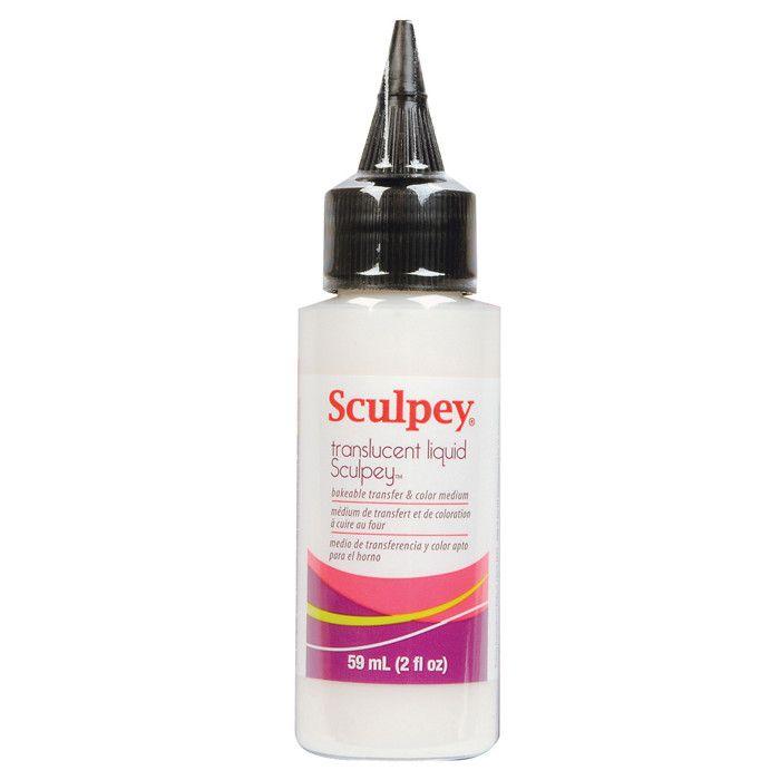 Médium Transfert - Sculpey - 59 ml - Translucide - Argile Liquide - Objets Décoratifs