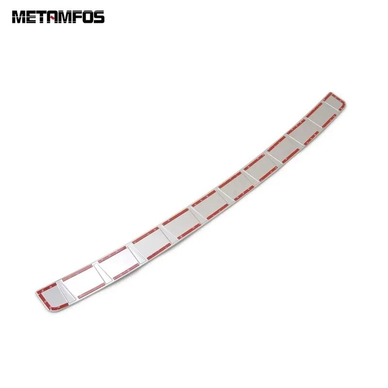 For Volvo XC60 XC 60 2017- 2024 Exterior Rear Trunk Bumper Foot Plate Tailgate Door Sill Scuff Guard Plate Accessories