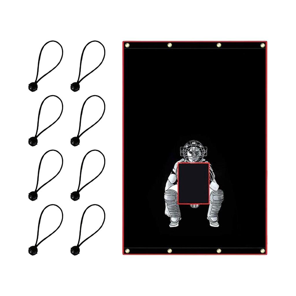 Batting Cage Backstop Mat Heavy Duty Baseball for Park Softball 183cmx122cm